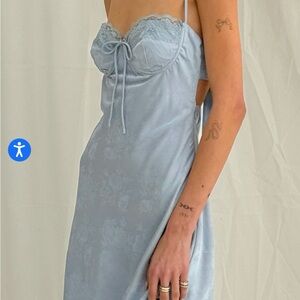 Satin Mini Dress